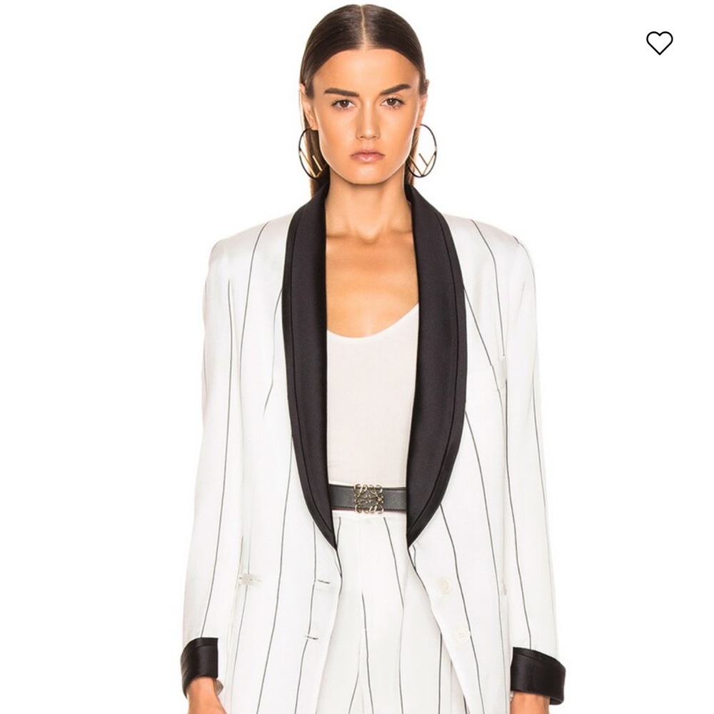 Smythe pinstripe Salon blazer